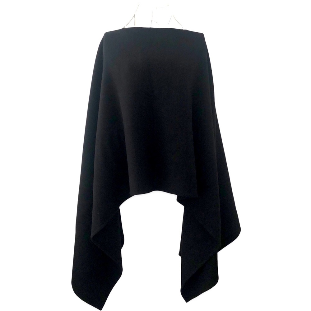 Donna Karan New York Wool & Cashmere Cape Shawl